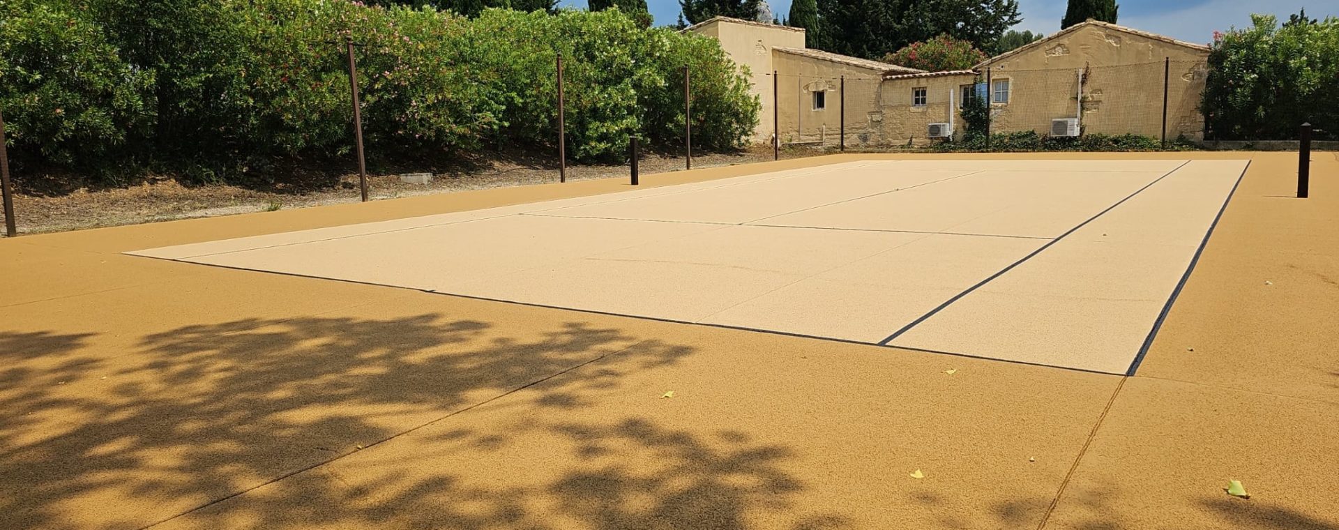 Construction court de tennis Lyon